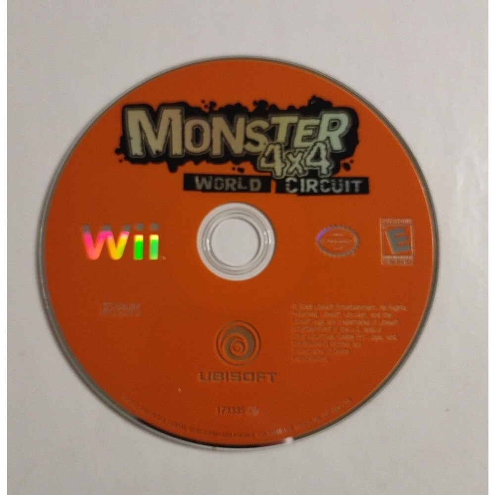 Monster 4x4 World Circuit Wii Game Disc Only